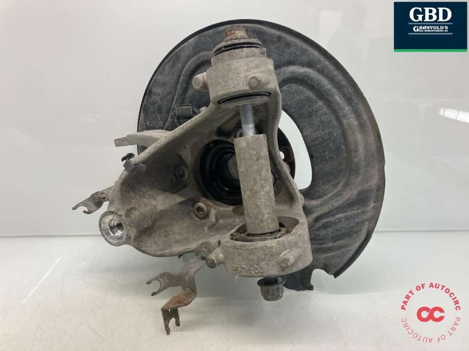 Hjulspindel høyre bak til Audi A8 2010-2013 (Type III, Fase 1) (4H0 505 432 D|4H0 505 432 C|)