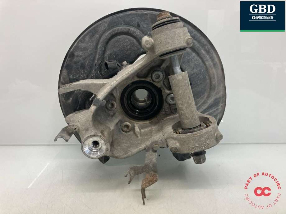 Hjulspindel høyre bak til Audi A8 2010-2013 (Type III, Fase 1) (4H0 505 432 D|4H0 505 432 C|)
