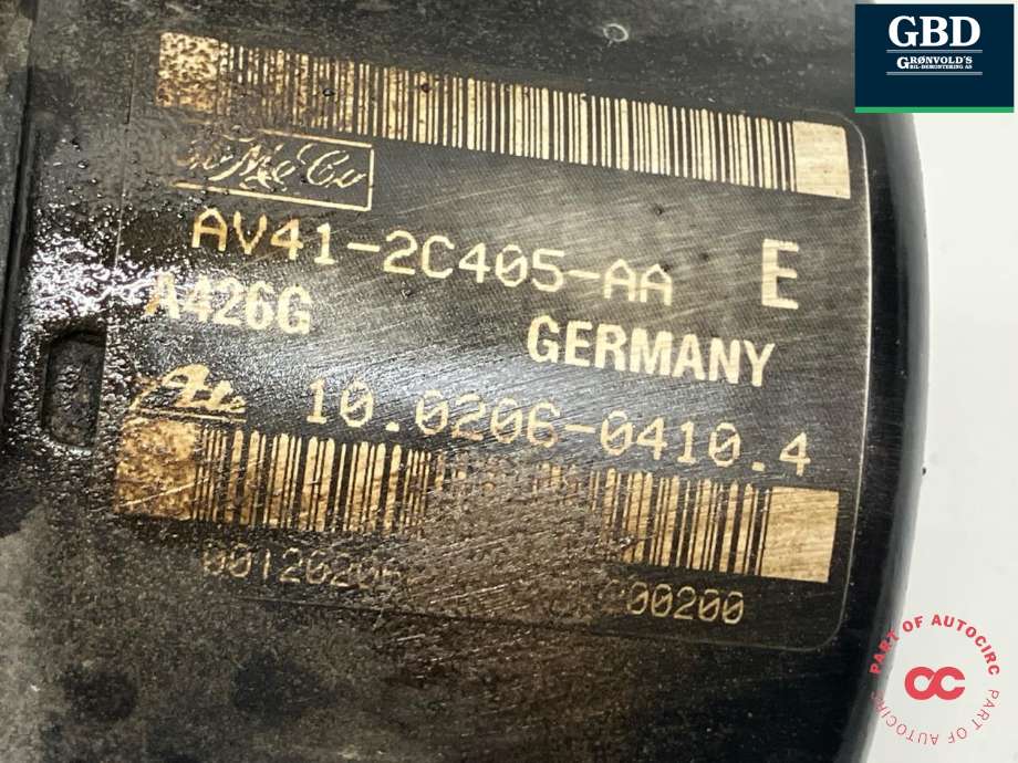 ABS sentral til Ford Kuga 2008-2012 (Type I) (1676332|AV41-2C405-BA|AV41-2C405-AA)