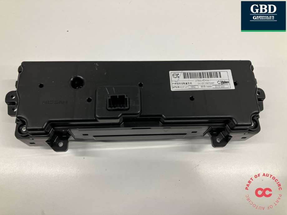 Varmeapparat betjening til Nissan X-Trail 2014-2022 (T32) (T32) (275004EA0A|)