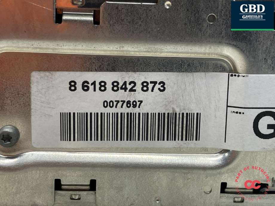 Bilstereo navigasjon til Mercedes S-Klasse 1999-2005 (W220) (W220) (BOSCH|A 220 820 40 89|7 612 001 568|8 638 204 257)