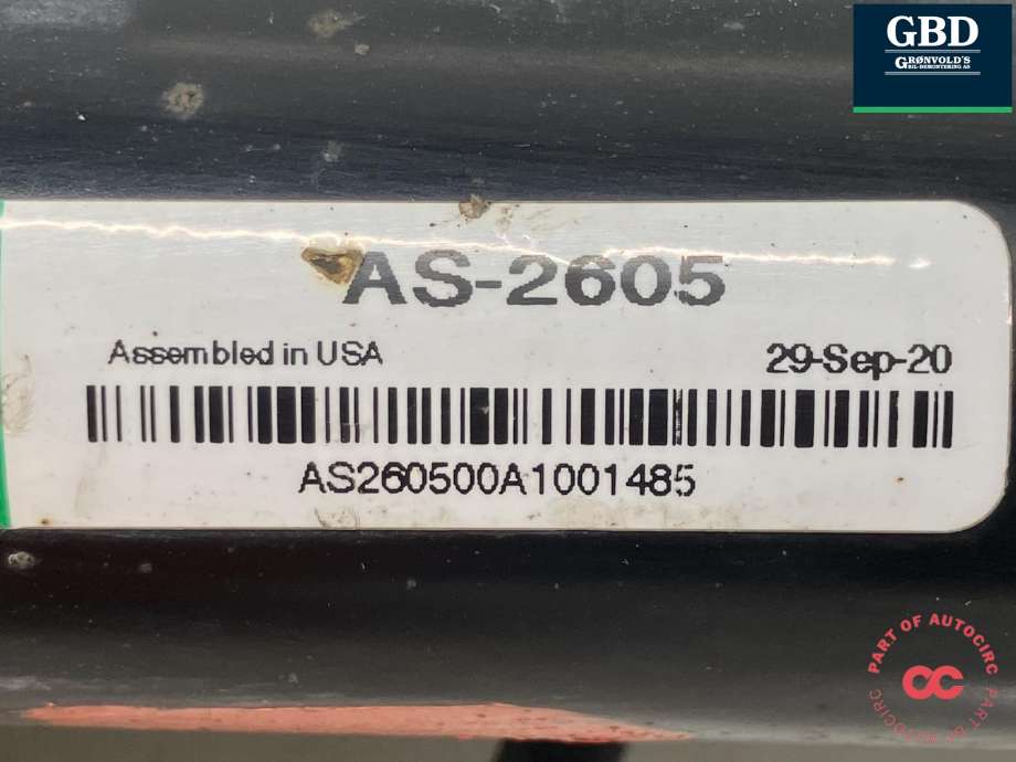 Fjær foran nivå luftpute/belg til Mercedes S-Klasse 1999-2005 (W220) (W220) (A 220 320 24 38|A 220 320 24 38 89|A 220 320 51 13)