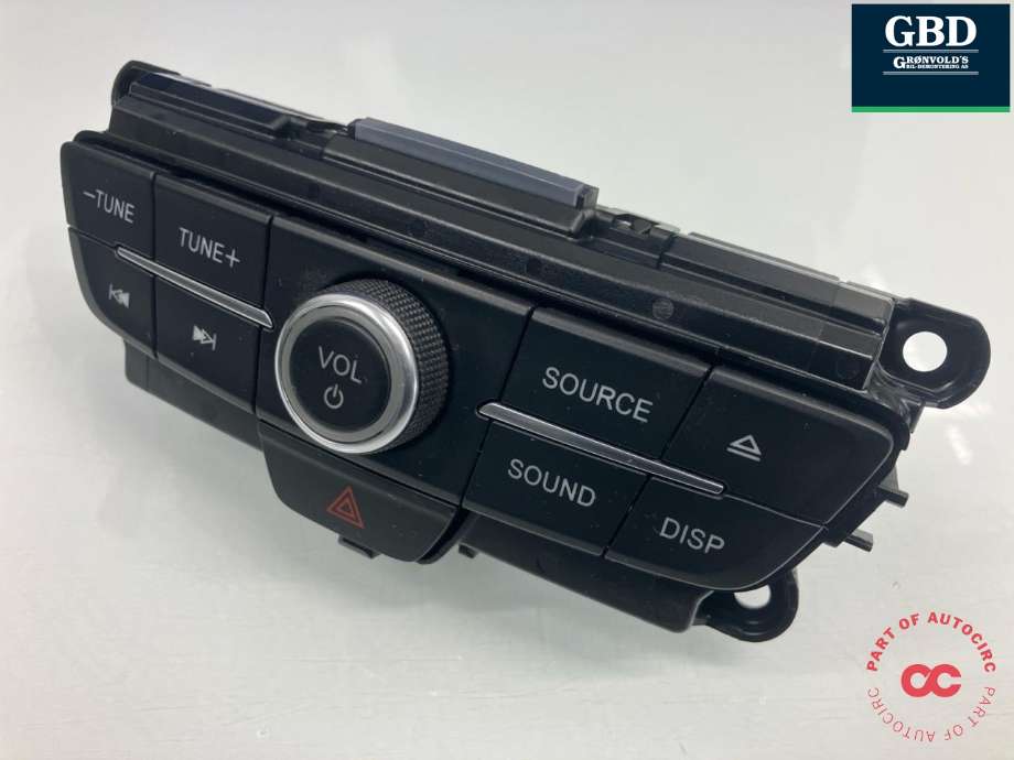 Bilstereo betjeningspanel til Ford Focus, electric, 2012-2018  (2024819)