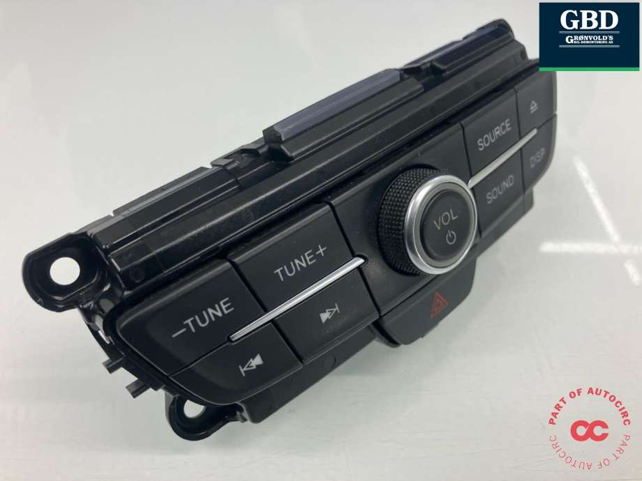 Bilstereo betjeningspanel til Ford Focus, electric 2012-2018 (2024819|F1ET-18K811-HD|)