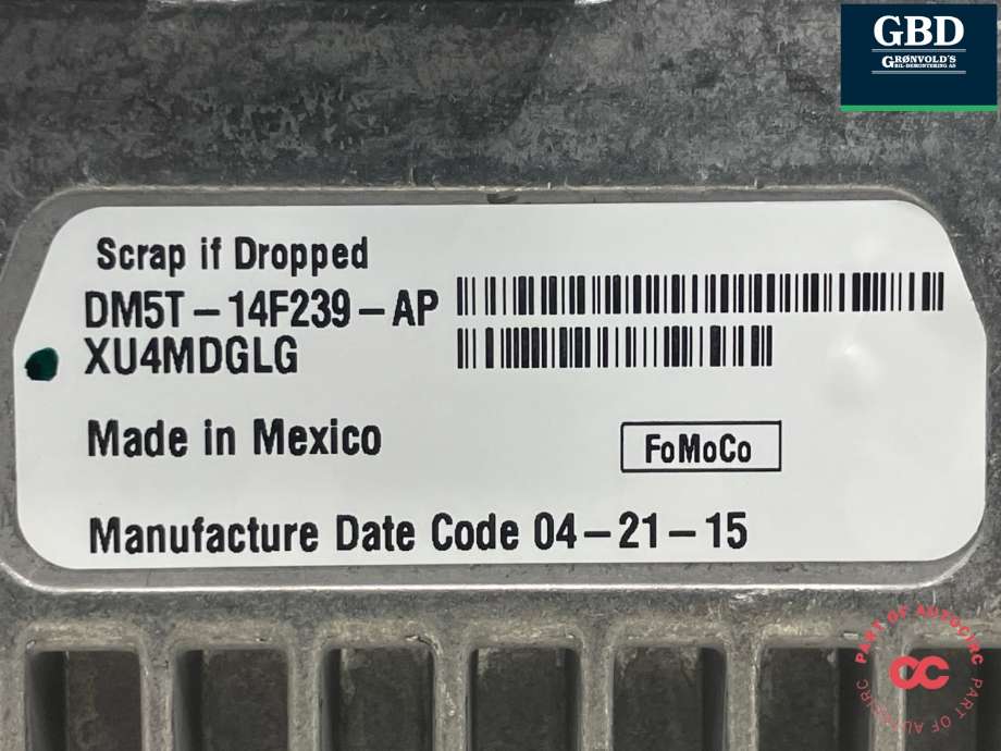 Bilstereo navigasjon skjerm til Ford Focus, electric 2012-2018  (5308097|BM5T-18B955-FE|)