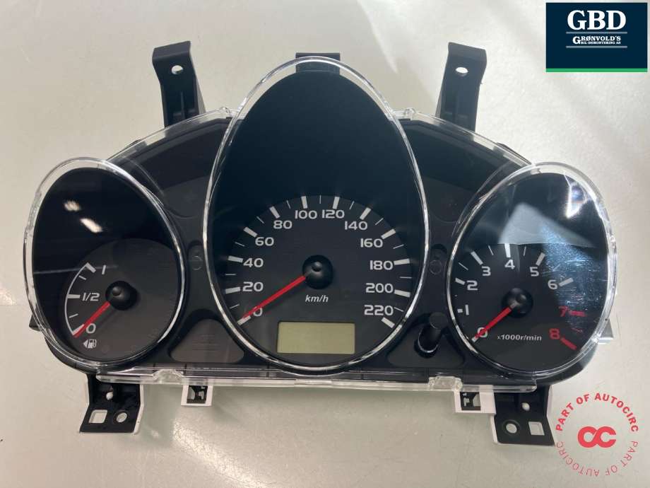 Instrumentpanel til Mitsubishi Colt 2004-2008 (Type VII, Fase 1) (MR951770|MM0038-001|)
