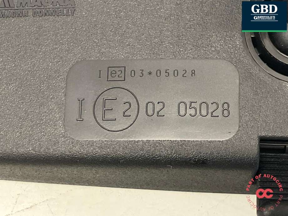 Speil innvendig til Mitsubishi Colt 2004-2008 (Type VII, Fase 1)  (MN148872|)