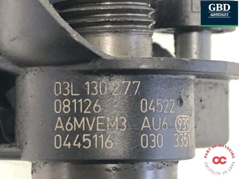 Dyse innsprøyting diesel til VW Golf VI 2008-2012 (03L 130 277|03L 130 855 X|)