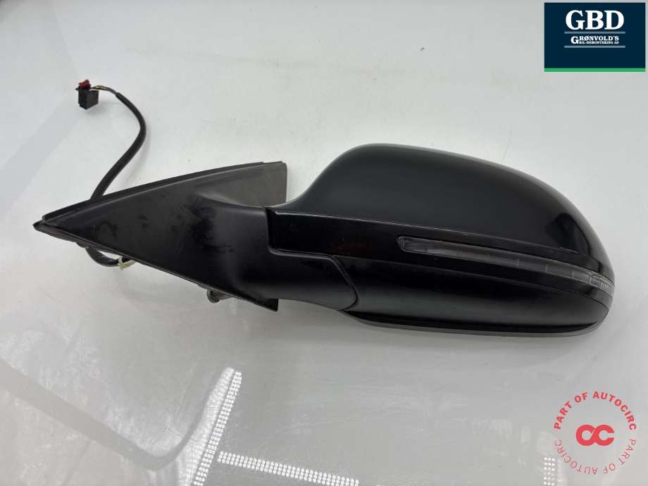Speil venstre til Audi A4 2007-2014 (Type IV) (B8) (B8) (8K1 857 409 E|8K1 857 409 E 01C|)