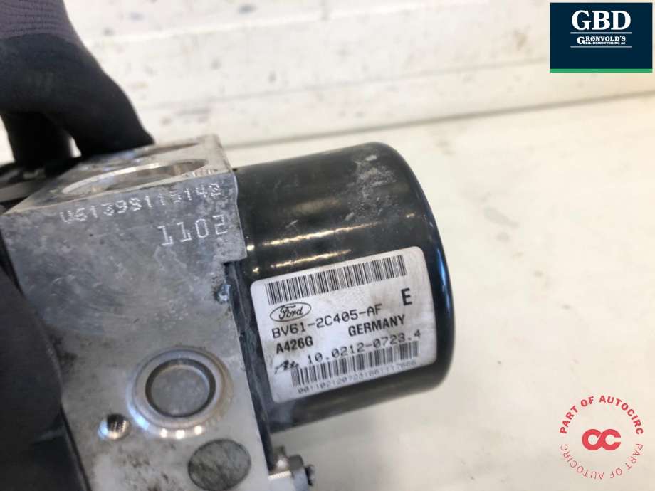 ABS sentral til Ford Focus 2011-2014 (Type III, Fase 1)  (1847182|BV61-2C405-BJ|)