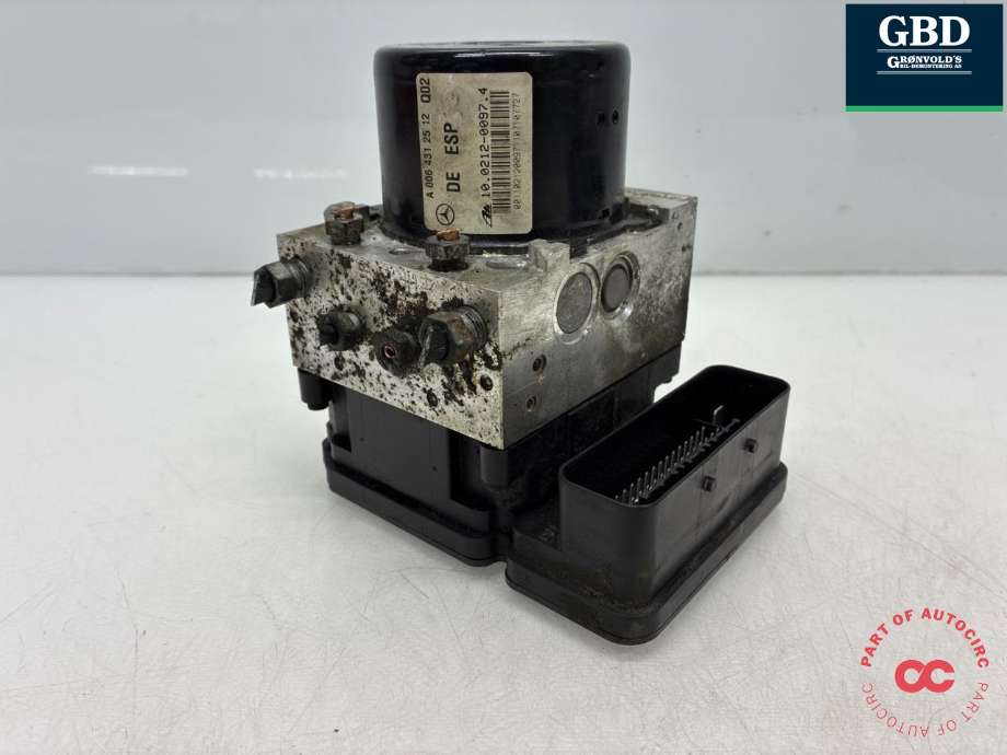 ABS sentral til Mercedes C-Klasse 2007-2011 (Fase 1) (W204) (W204) (A 204 431 26 12|A 204 431 13 12|  A 006 431 25 12|A 006 431 32 12)