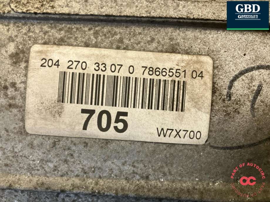 Girkasse automat til Mercedes GLK 2008-2015 (X204) (X204) (A 204 270 40 07|2042703307|)
