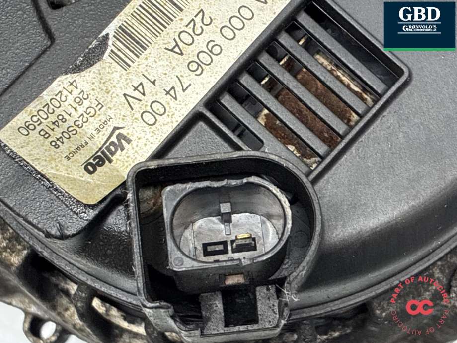 Dynamo diesel til Mercedes ML 2011-2015 (Fase 1) (W166) (W166) (A 000 906 35 22|A 000 906 74 00|)