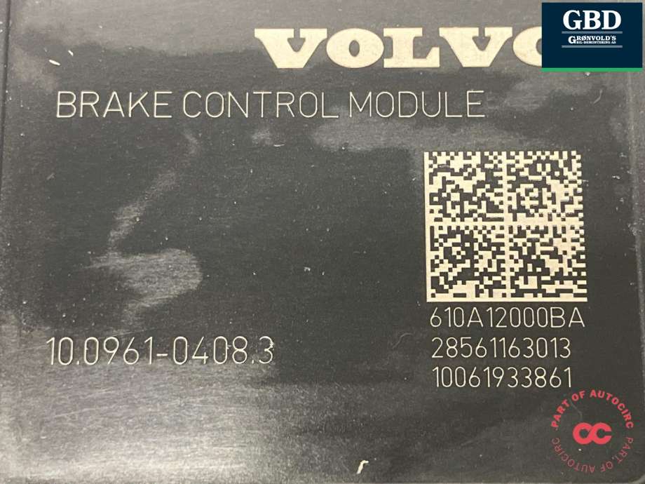 ABS sentral til Volvo C30 2010-2012 (Fase 2) (30793527|31317378|AV61-2C405-CB)
