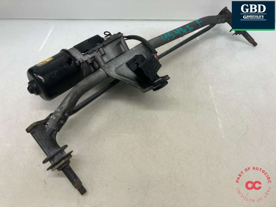 Viskermotor frontrute komplett m/overføring til Opel Vivaro A 2001-2006 (VALEO||535 54 202)