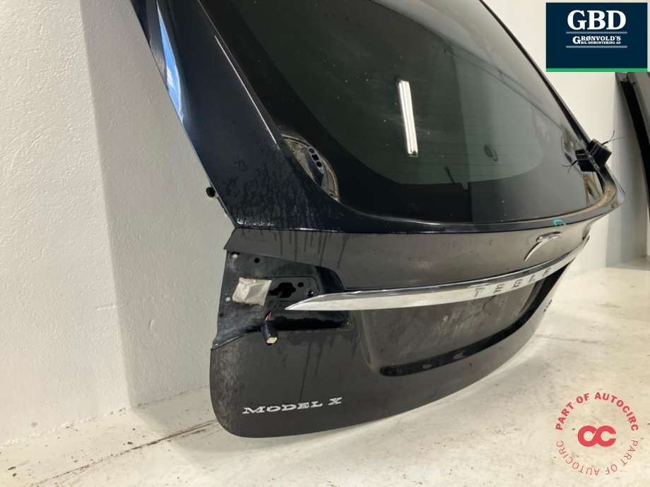 Bakluke til Tesla Model X 2016-->>  (1900710-E0-B|)