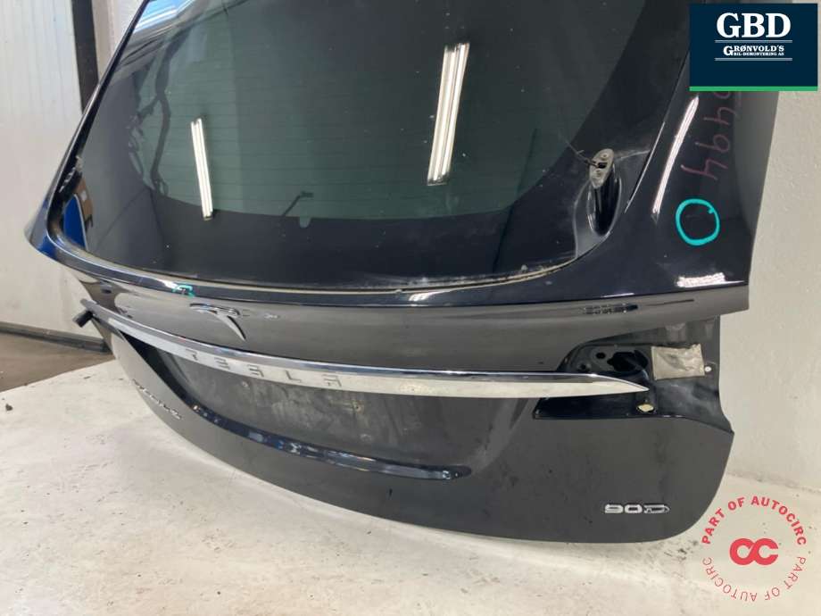 Bakluke til Tesla Model X 2016-->>  (1900710-E0-B|)