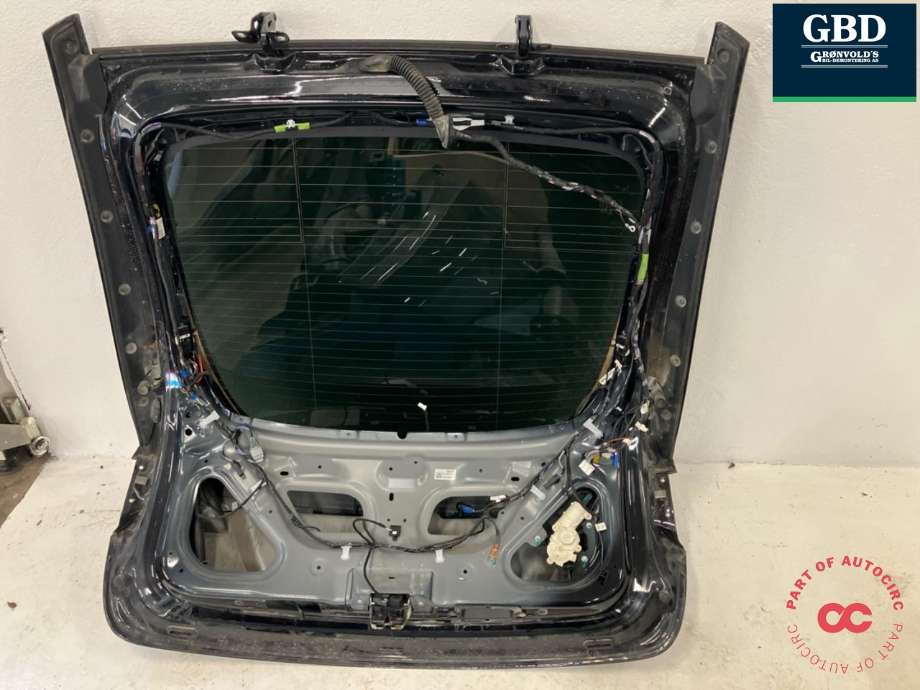 Bakluke til Tesla Model X 2016-->>  (1900710-E0-B|)