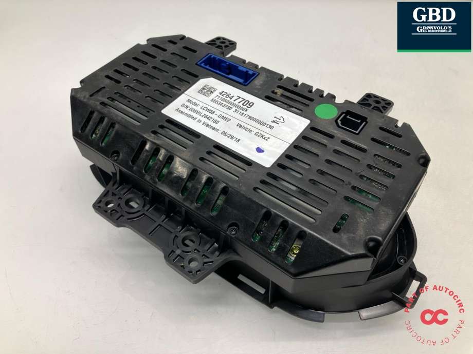 Instrumentpanel til Opel Ampera-e 2017-->> (Type II)  (42697526|42647709|)