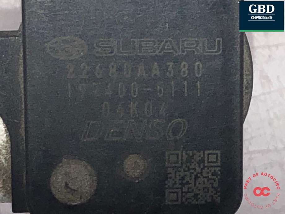 Luftmengde/luftmassemåler til Subaru Legacy 2009-2015 (22680AA380|)