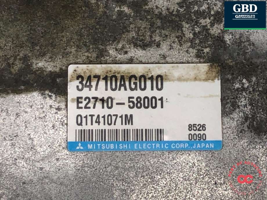Styreenhet servo til Subaru Legacy 2009-2015  (34710AG010|)