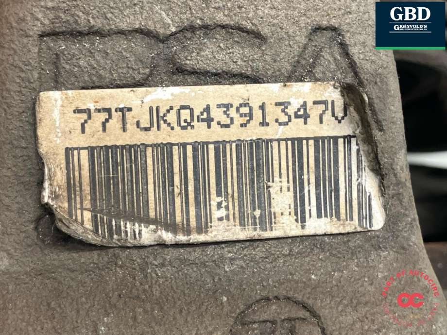 Bremsecaliper høyre foran til Citroën Berlingo 2019-->> (Type III)  (16 478 800 80|77TJKQ4391347V|)