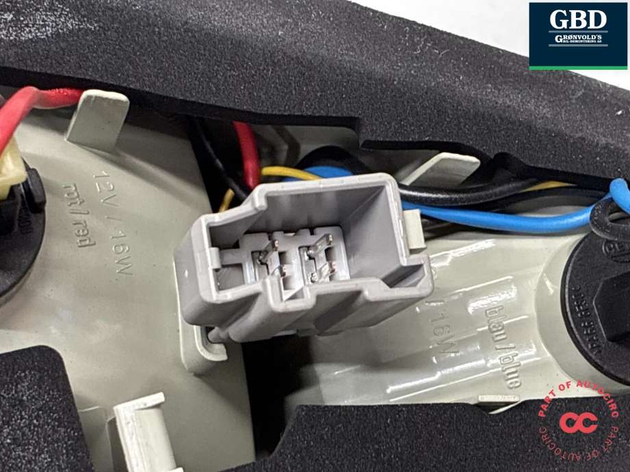Baklykt venstre indre til Volvo V70 2007-2013 (Type III, Fase 1)  (31395068|)