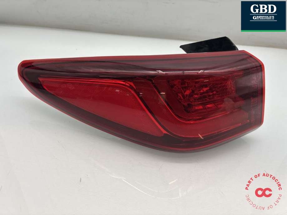 Baklykt venstre ytre til Hyundai Kona, 2017-2021 (Type I, Fase 1) (92401J 9100)