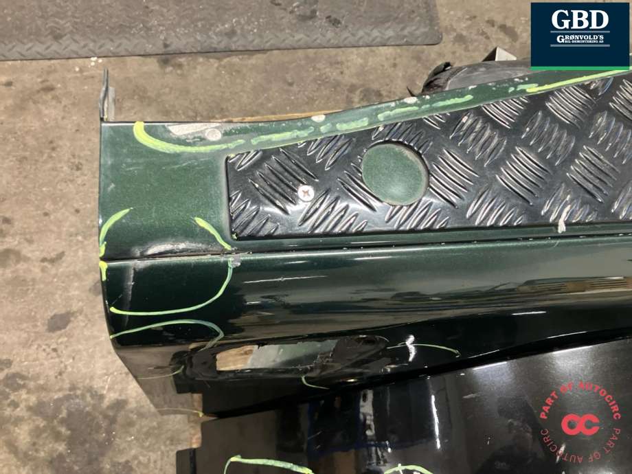 Skjerm høyre foran til Land Rover Defender 1987-2006 (ASB710260|XH1216005YA|)