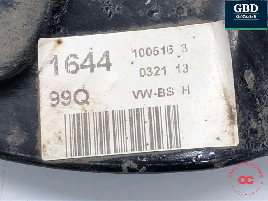 Hjulspindel venstre foran til VW Transporter / Caravelle 2015-2019 (T6) (T6) (7H0 407 257 G|7E1941015AB|)