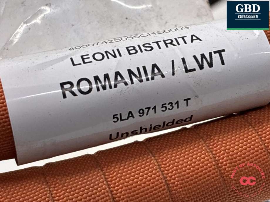 Batterilader inntak/luke til Škoda Enyaq 2021-->> (5LA 971 531 T|1EA971839A|)