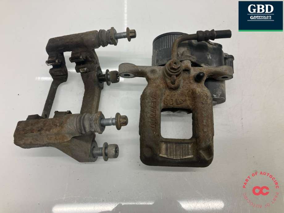 Bremsecaliper høyre bak, elektrisk til Peugeot 3008 2016-->> (Type II) (16 089 989 80|16 517 582 80|)