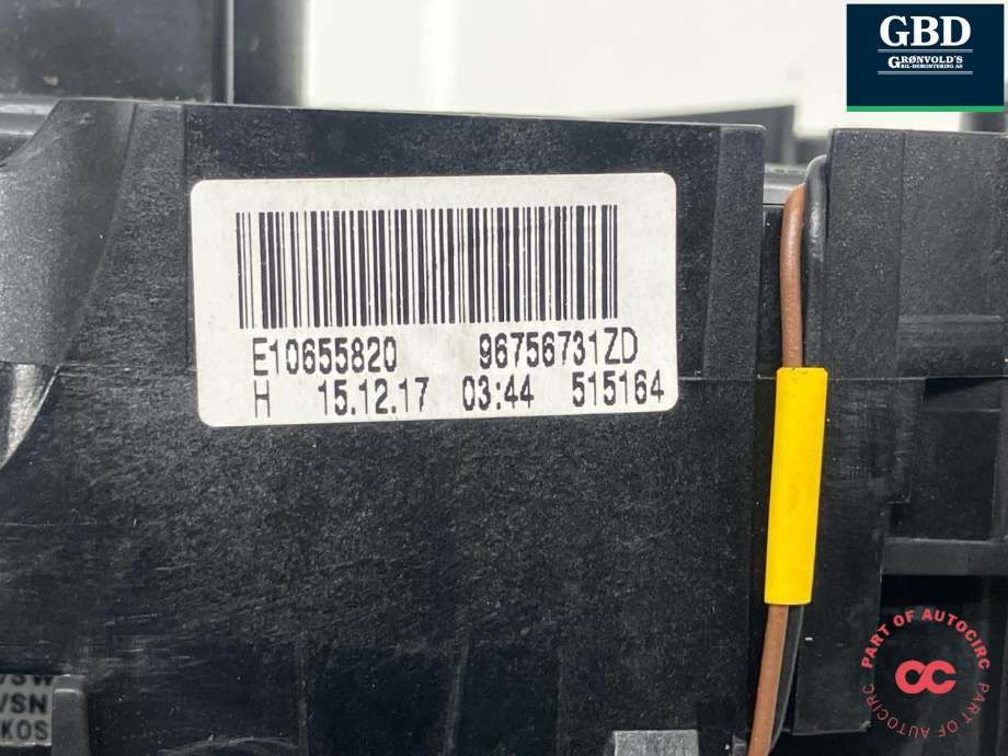 Bryter combi til Peugeot 3008 2016-->> (Type II) (98 312 545 ZD|98 262 588 ZD|)