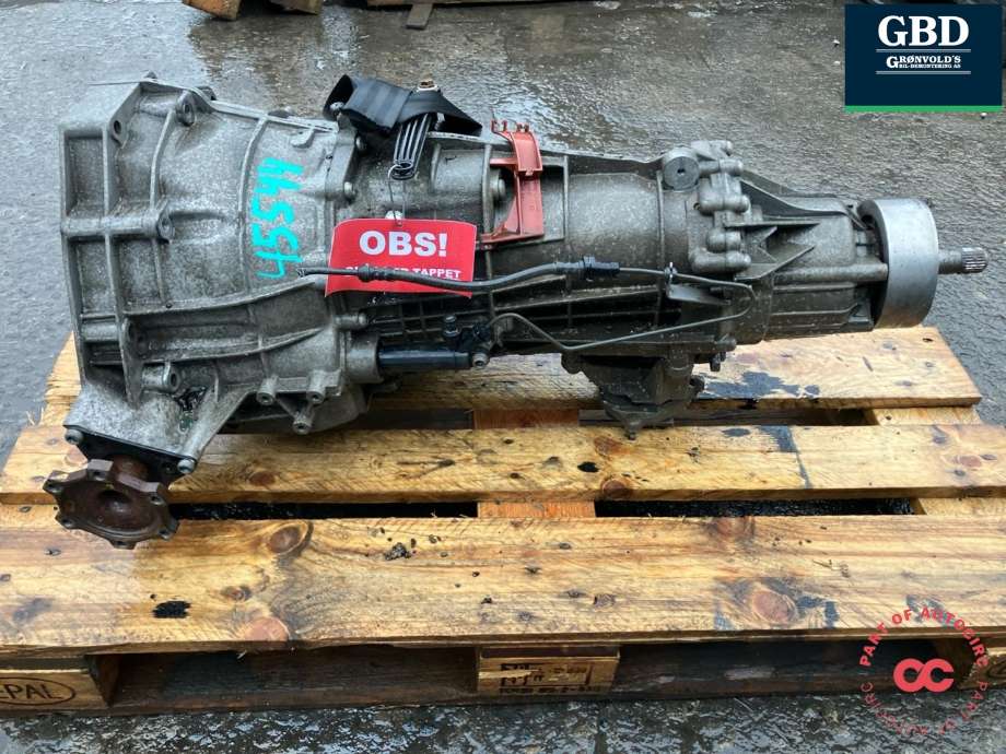 Girkasse manuell 6-trinn til Audi Q5 2008-2012 (Type I, Fase 1) (LRZ|0B2 300 028 E|0B2 300 028 EX)