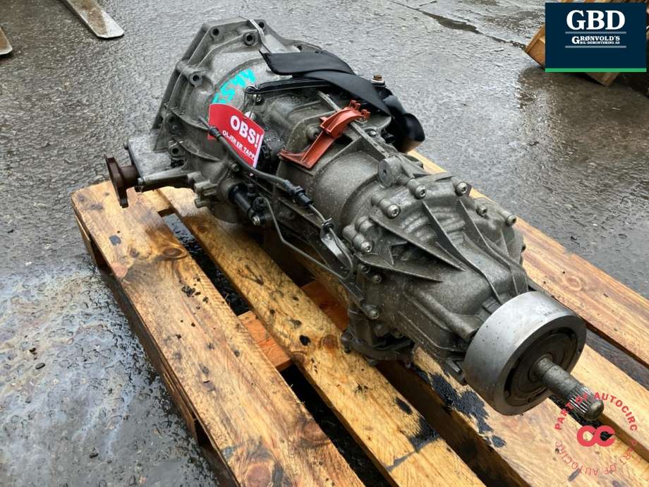 Girkasse manuell 6-trinn til Audi Q5 2008-2012 (Type I, Fase 1) (LRZ|0B2 300 028 E|0B2 300 028 EX)