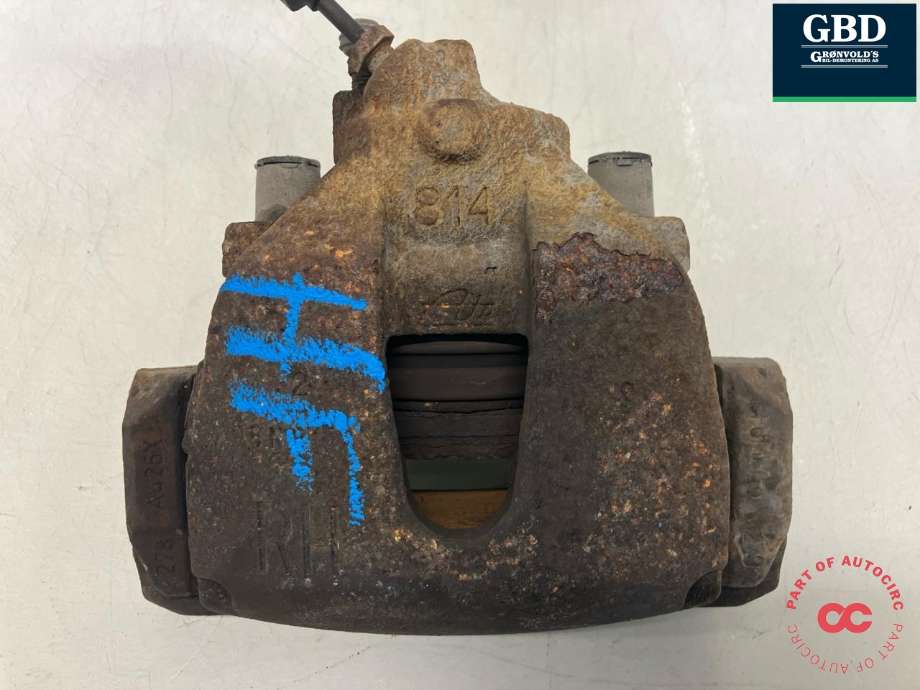 Bremsecaliper høyre foran til Ford Focus 2014-2018 (Type III, Fase 2) (2201836|1682875|AV61-2B294-AA)