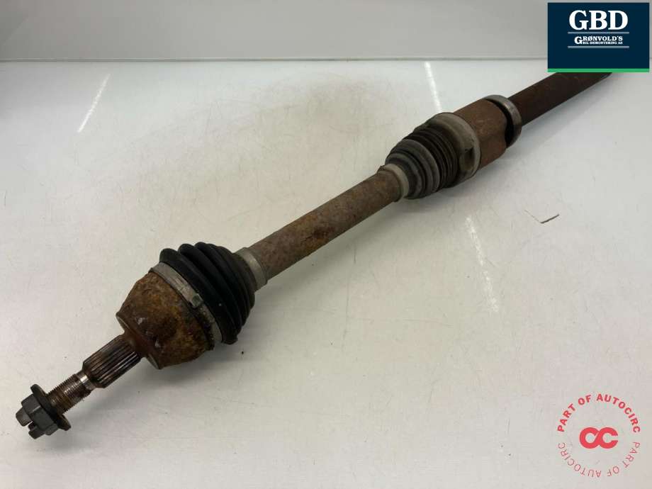 Drivaksel høyre foran, diesel/manuell til Ford Focus 2014-2018 (Type III, Fase 2)  (2557565|F1F6-3B436-GC|)