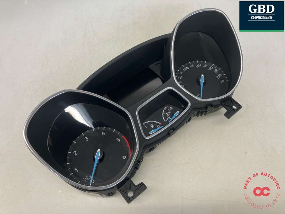 Instrumentpanel til Ford Focus 2014-2018 (Type III, Fase 2) (2303630|F1ET-10849-BLX|F1ET-10849-BLH| 2640259)