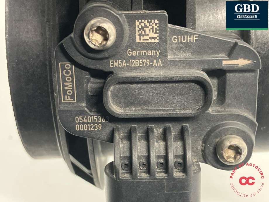 Luftmengde/luftmassemåler til Ford Focus 2014-2018 (Type III, Fase 2) (2038581|EM5A-12B579-AA|)