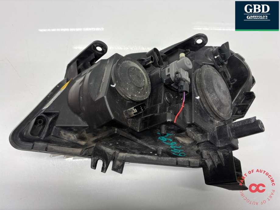 Frontlykt høyre xenon til Nissan Qashqai 2007-2010 (Type I, Fase 1)  (26010JD90B|26010JD90A|)