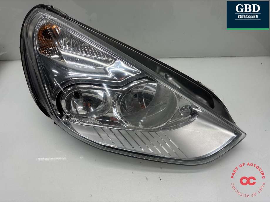 Frontlykt venstre halogen til Ford S-Max, 2010-2015 (Type I, Fase 2) (1791506)