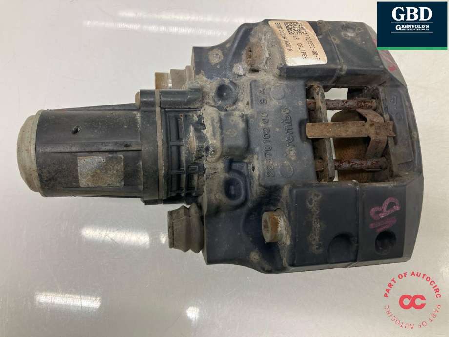 Bremsecaliper venstre bak, elektrisk til Tesla Model X 2016-->>  (1021252-00-F|1021252-00-G|)