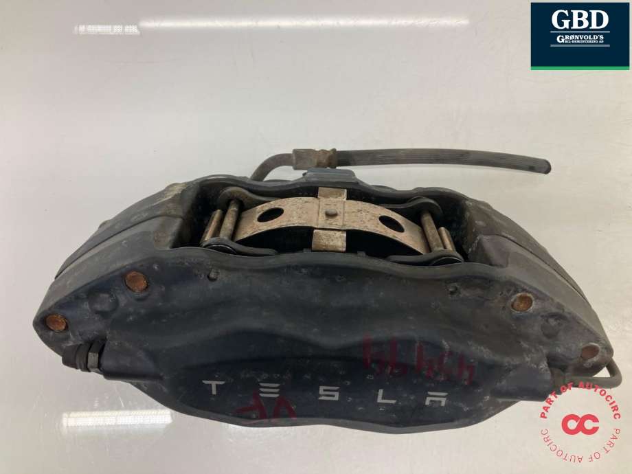 Bremsecaliper venstre foran til Tesla Model X 2016-->>  (1007794-00-C|)