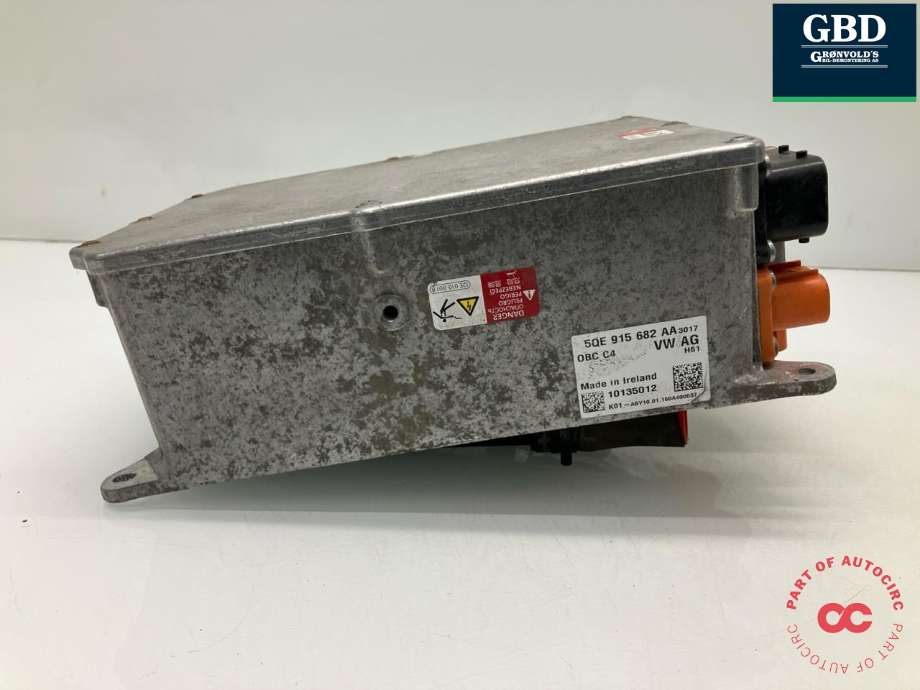 Batterilader (OBC - On Board Charger) til VW Golf VII 2012-2017 (Fase 1)  (5QE 915 682 AA|)