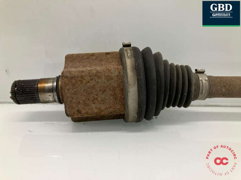 Drivaksel venstre foran, bensin/automat til VW Golf VII 2012-2017 (Fase 1) (5Q0 407 271 CM|5Q0 407 761 TX|)