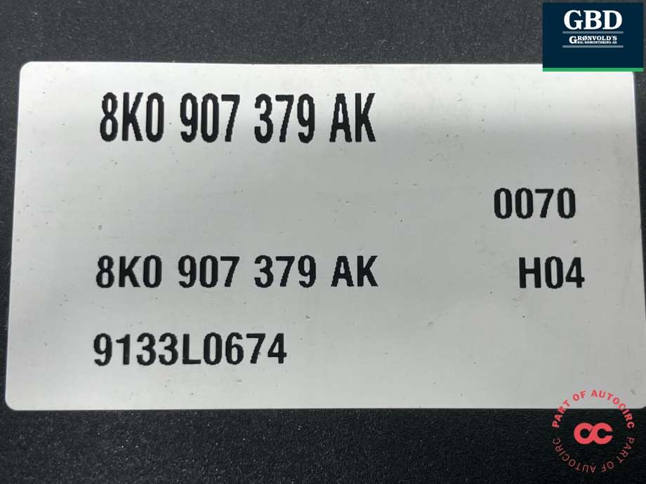 ABS sentral til Audi A4 2007-2014 (Type IV) (B8) (B8) (8K0 614 517 FM|8K0 614 517 CR|8K0 907 379 AK| 0 265 236 197)