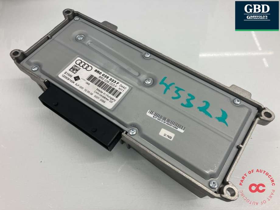 Bilstereo forsterker til Audi A4 2007-2014 (Type IV) (B8) (B8) (8R0 035 223 F|1205091434|)