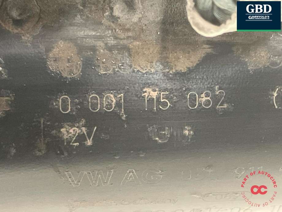 Starter diesel til Audi A4 2007-2014 (Type IV) (B8) (B8) (03L 911 021 H|03L 911 021 C|03L 911 021 CX | 03L 911 021 HX| 0 001 115 082)