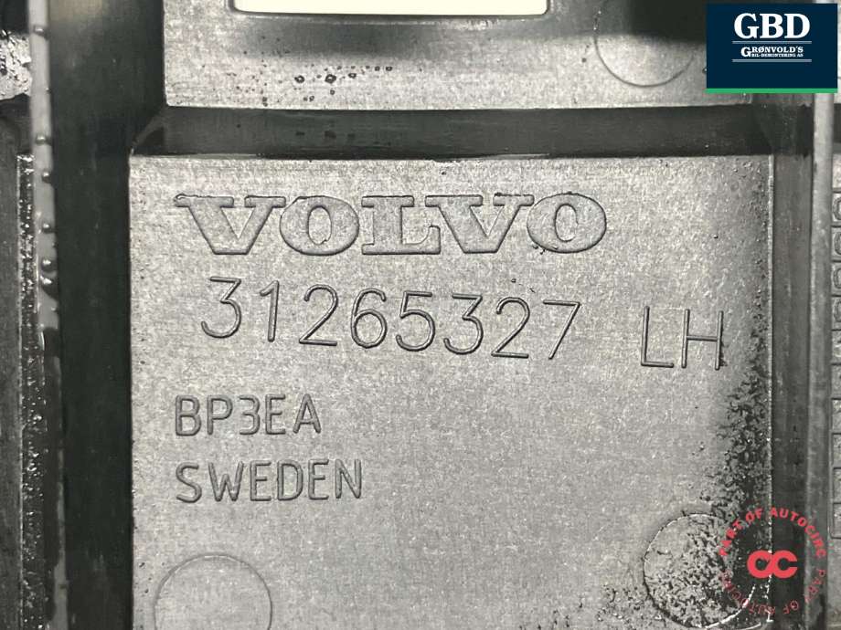 Støtfanger bak feste til Volvo V70 2007-2013 (Type III, Fase 1)  (31265325|30678650|31265327)