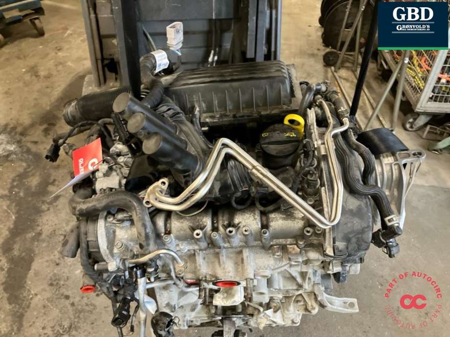 Motor bensin til Audi A3 2016-2020 (Type III, Fase 2) (CUKB|04E 100 099 A|)